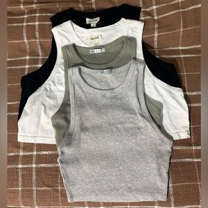 Zara & Open Edit Crop Tank Tops Bundle!